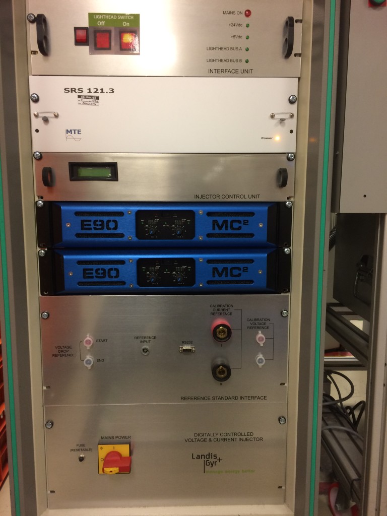 New E90s and E100s installed to augment the current Landis & Gyr test facilities. 
